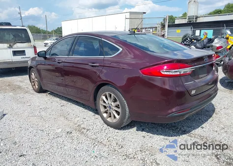 2017 Ford Fusion Se из США, поврежденный, VIN 3FA6P0HD8HR205676